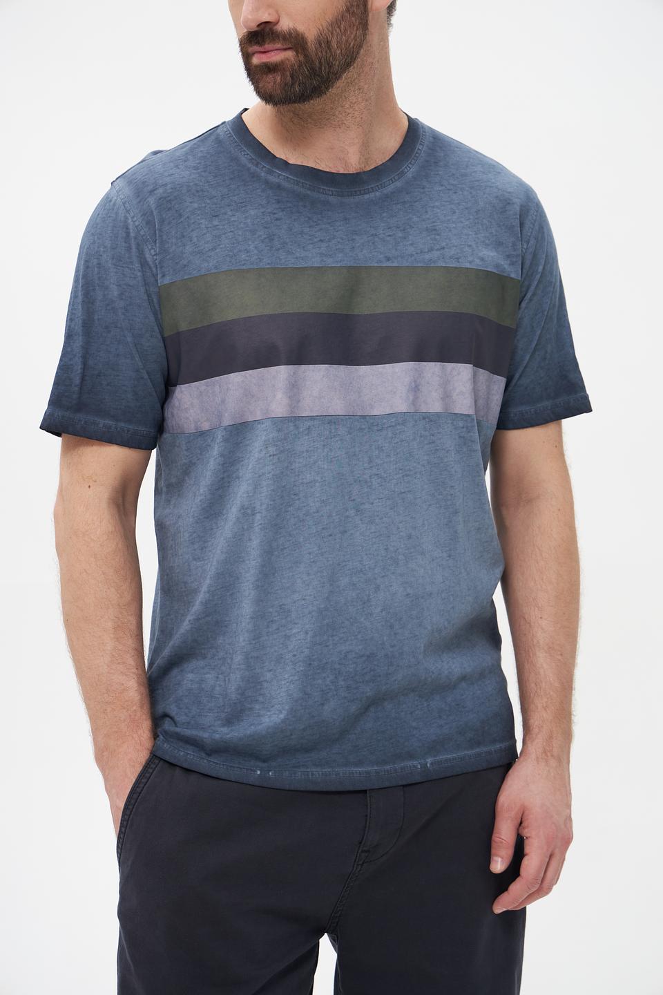 Футболка Casa Moda в полоску серая