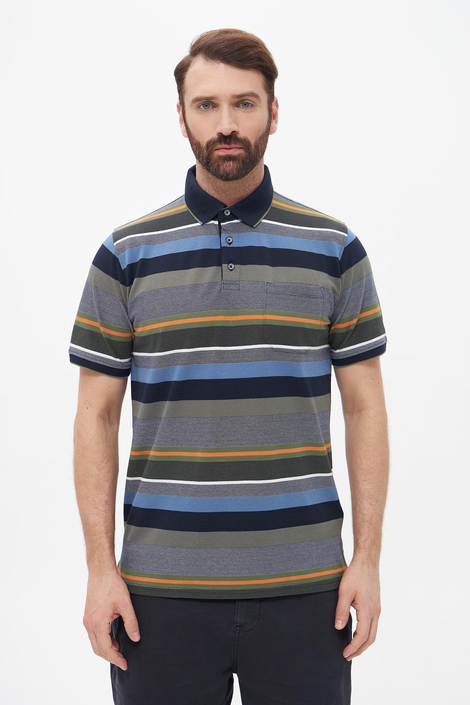 Поло Casa Moda в полоску