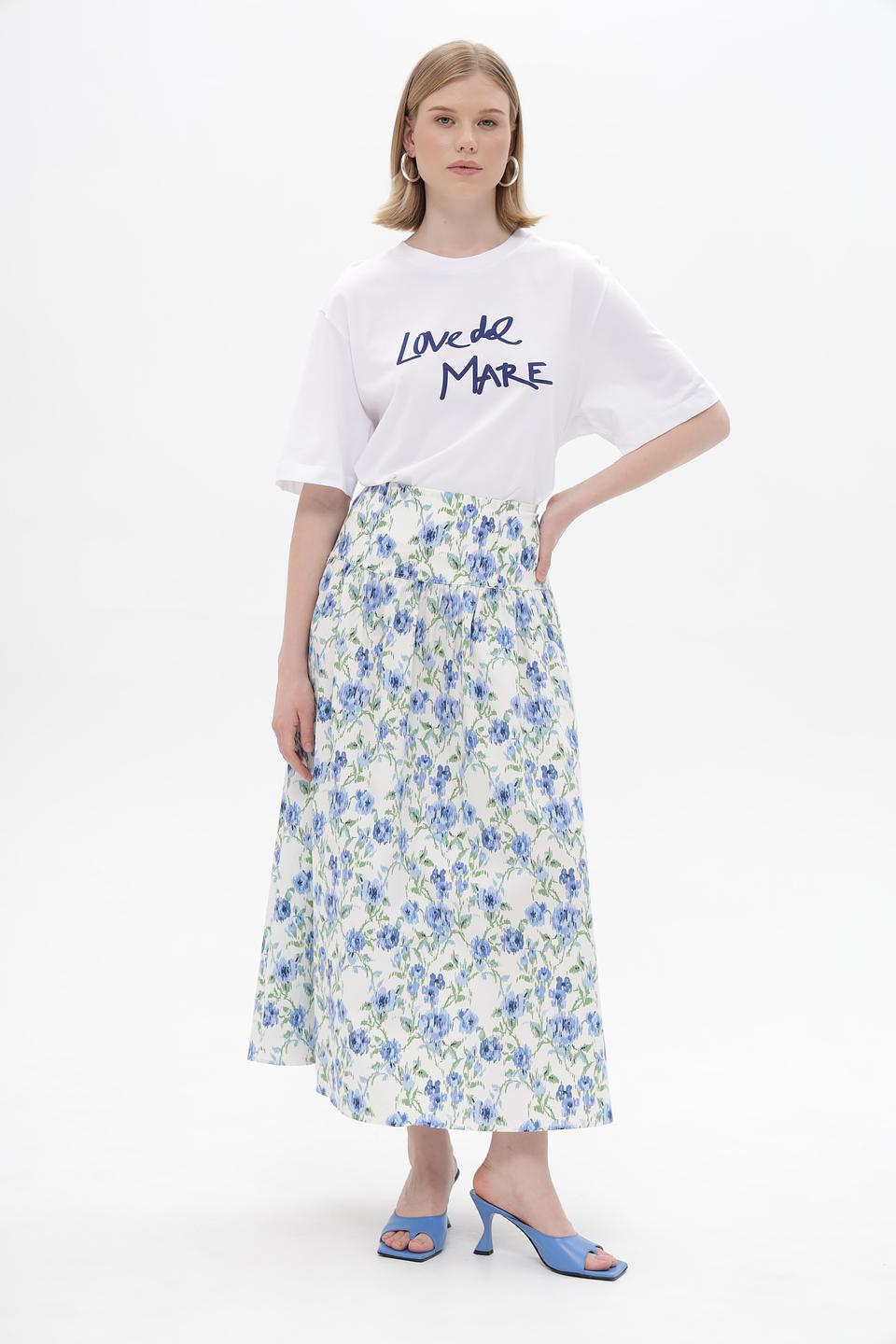Юбка Rich and Royal с цветочным принтом