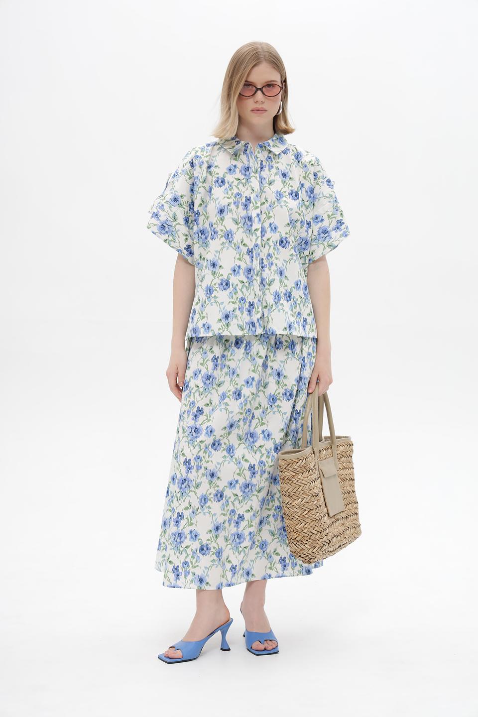 Юбка Rich and Royal с цветочным принтом