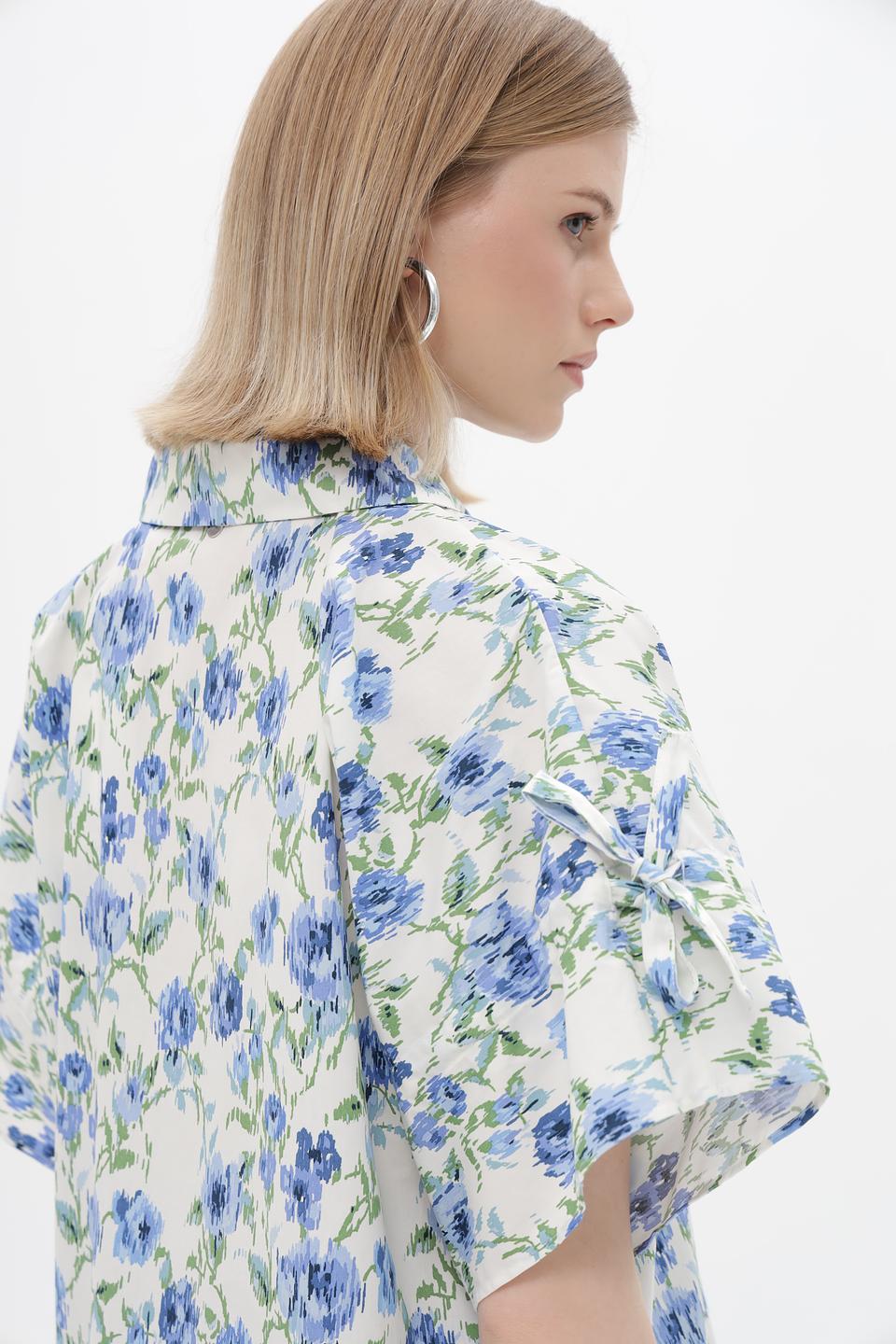 Блузка Rich and Royal с цветочным принтом