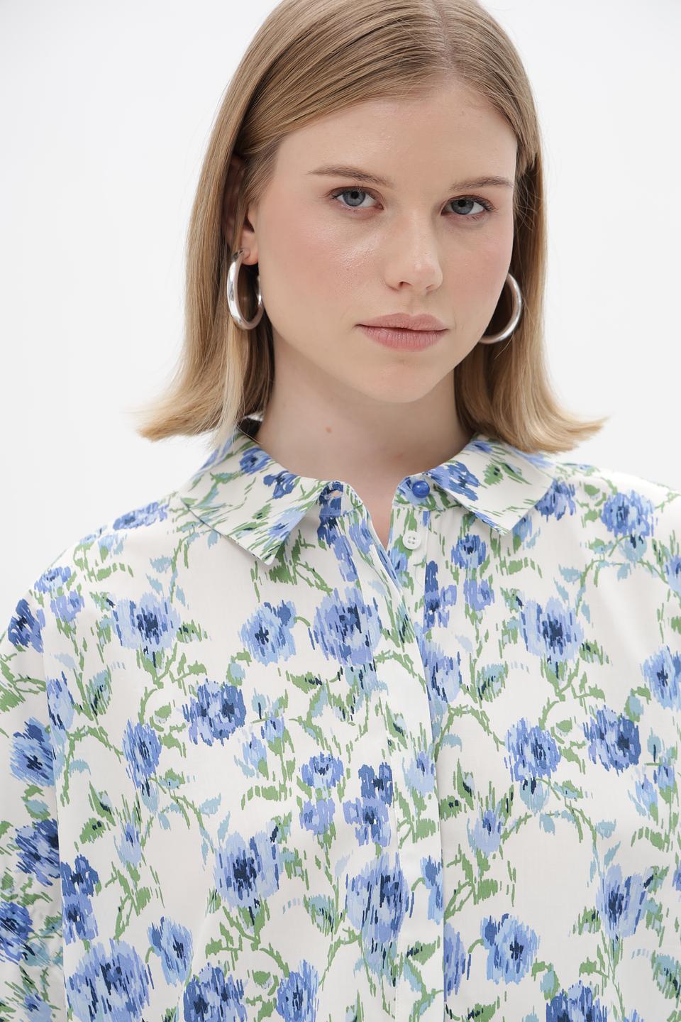Блузка Rich and Royal с цветочным принтом