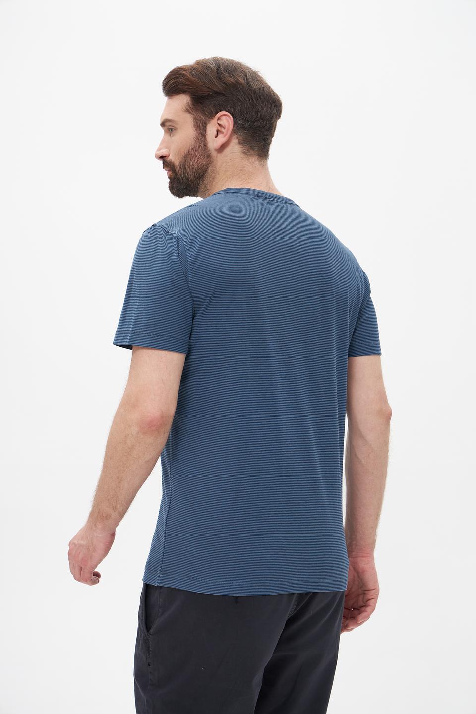 Футболка Lerros полосатая синяя