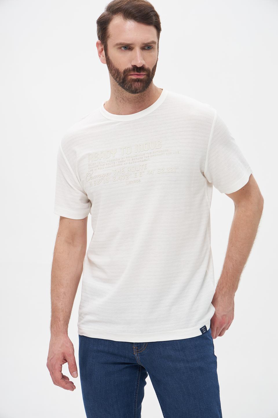 Футболка Lerros с принтом белая