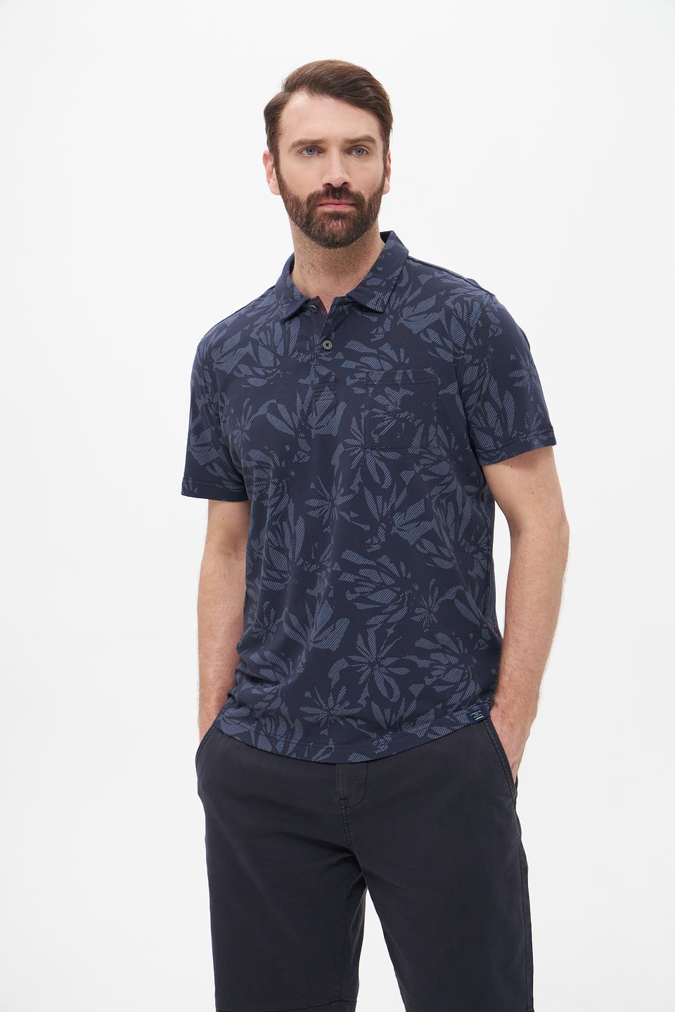 Поло Lerros с принтом