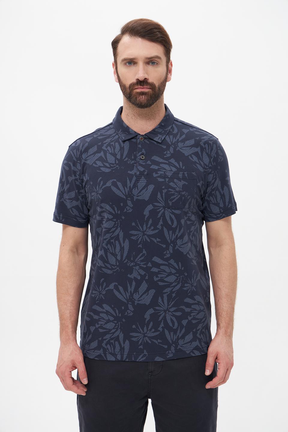 Поло Lerros с принтом