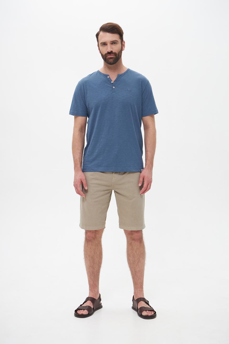 Футболка Lerros с планкой голубой