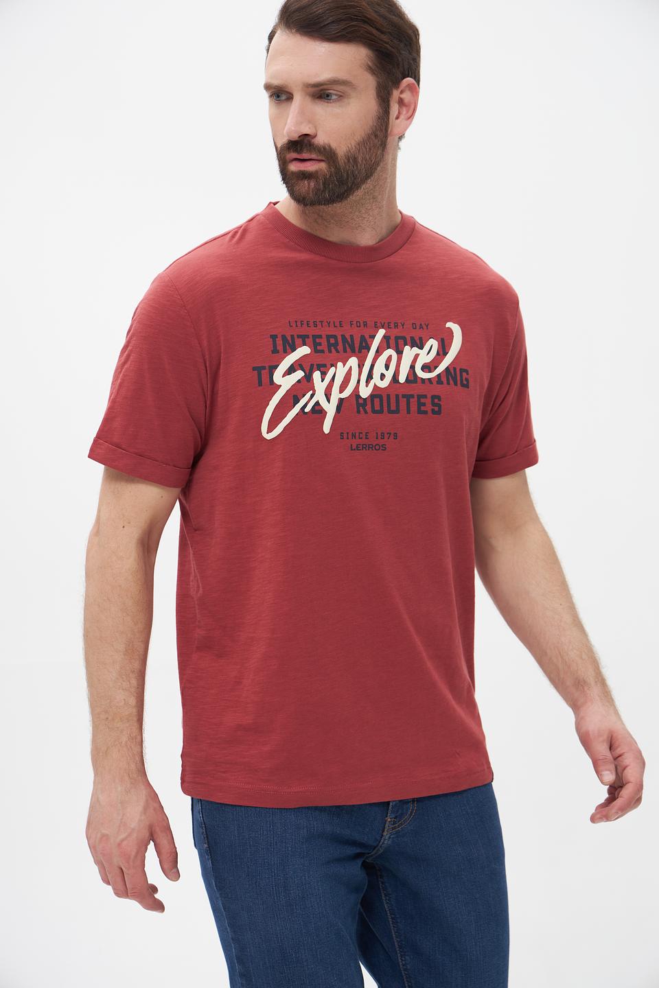 Футболка Lerros Explore терракотовый