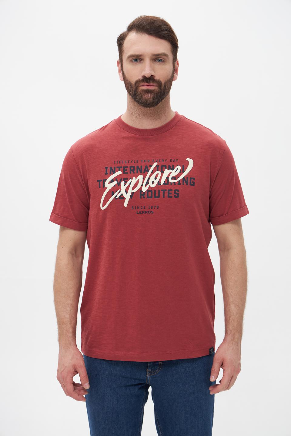 Футболка Lerros Explore терракотовый