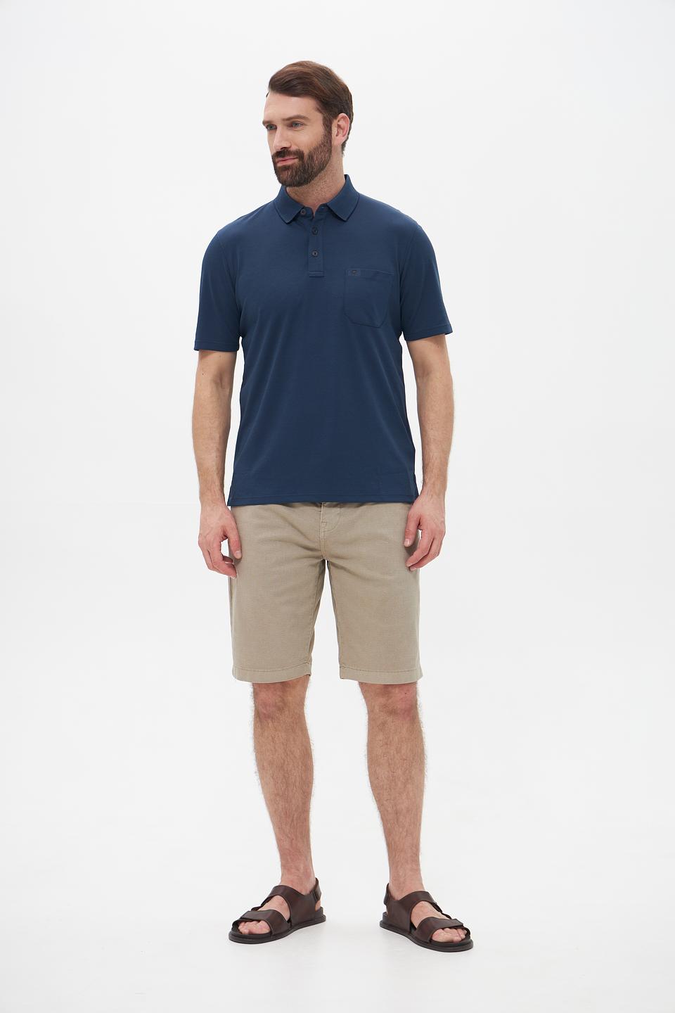 Поло Casa Moda men синее