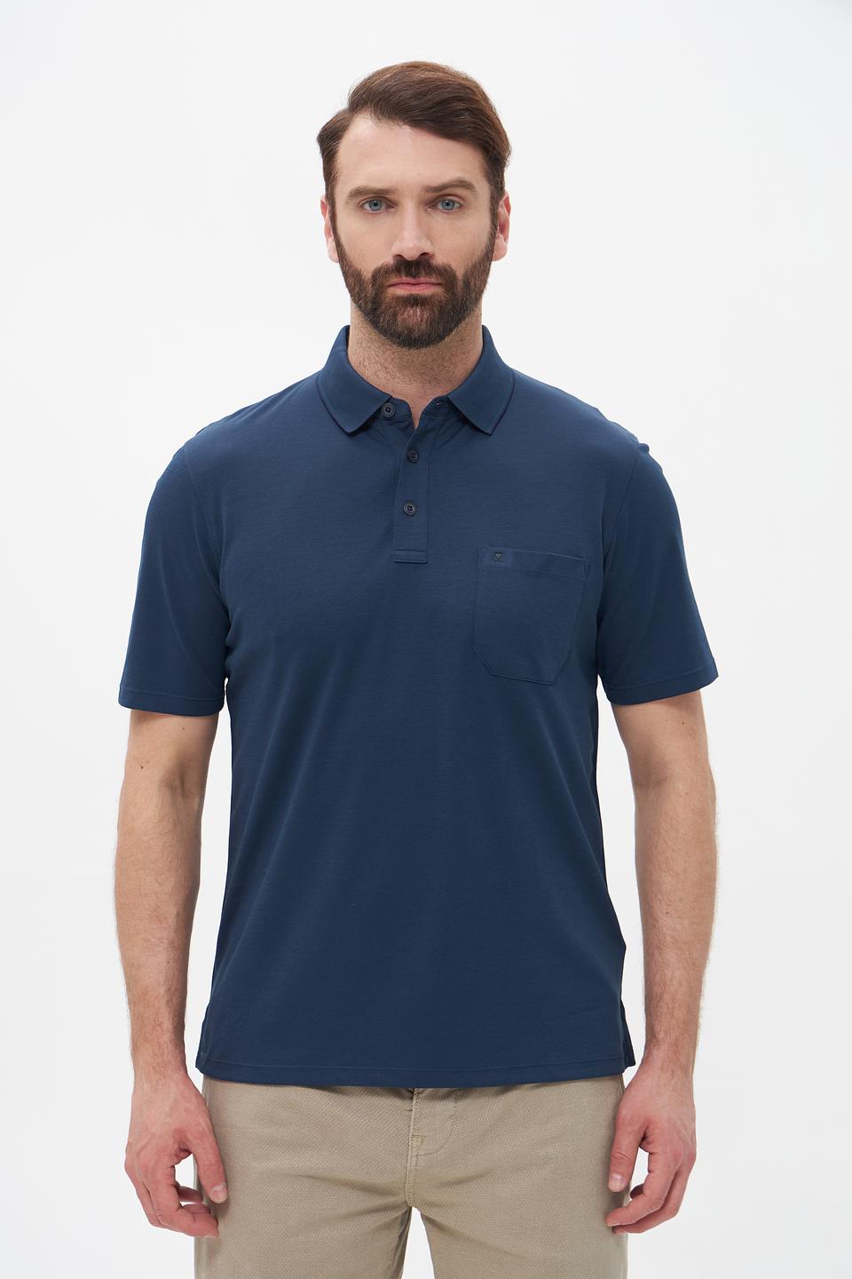 Поло Casa Moda men синее