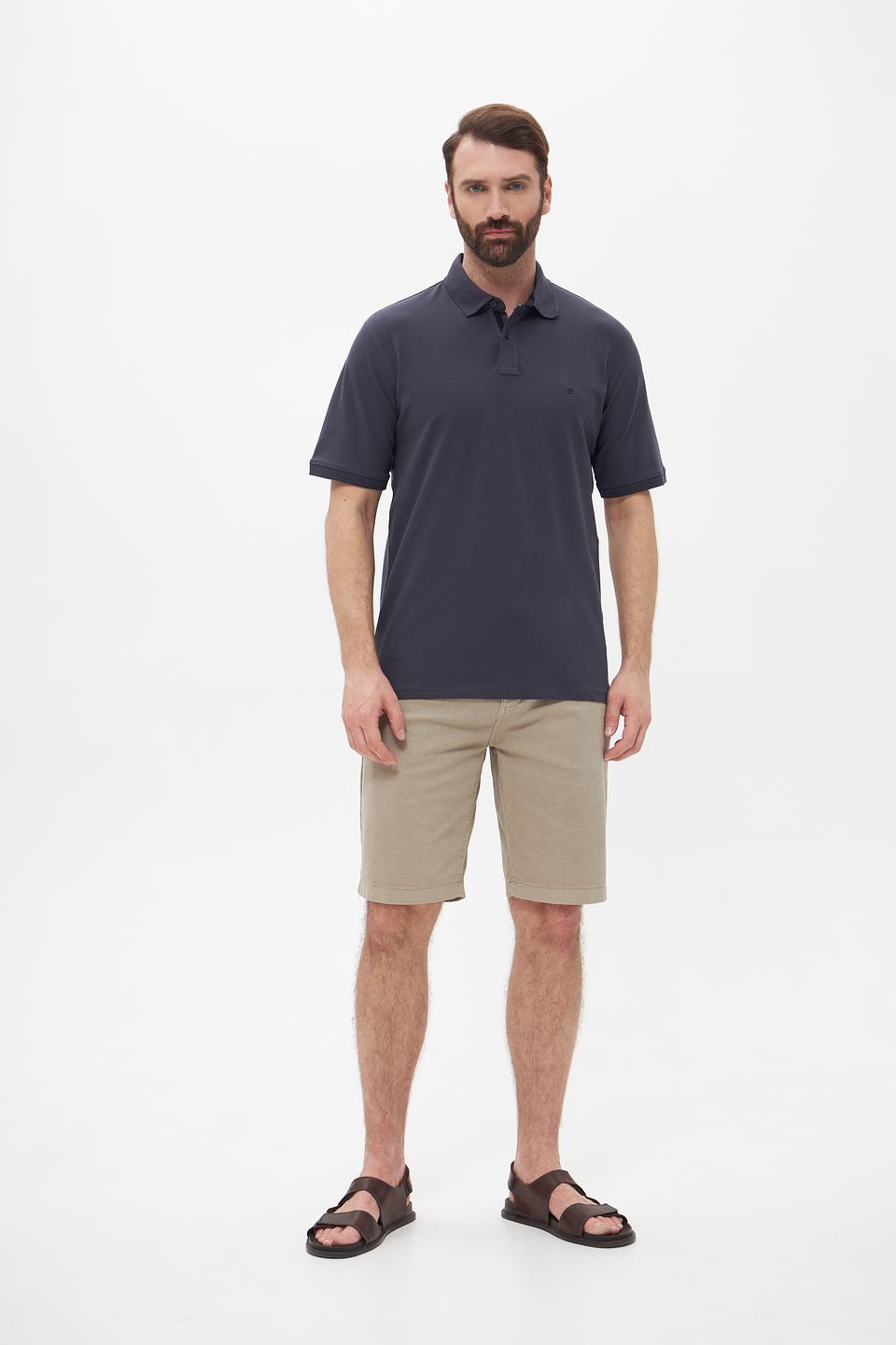 Поло Casa Moda men тёмно-синее