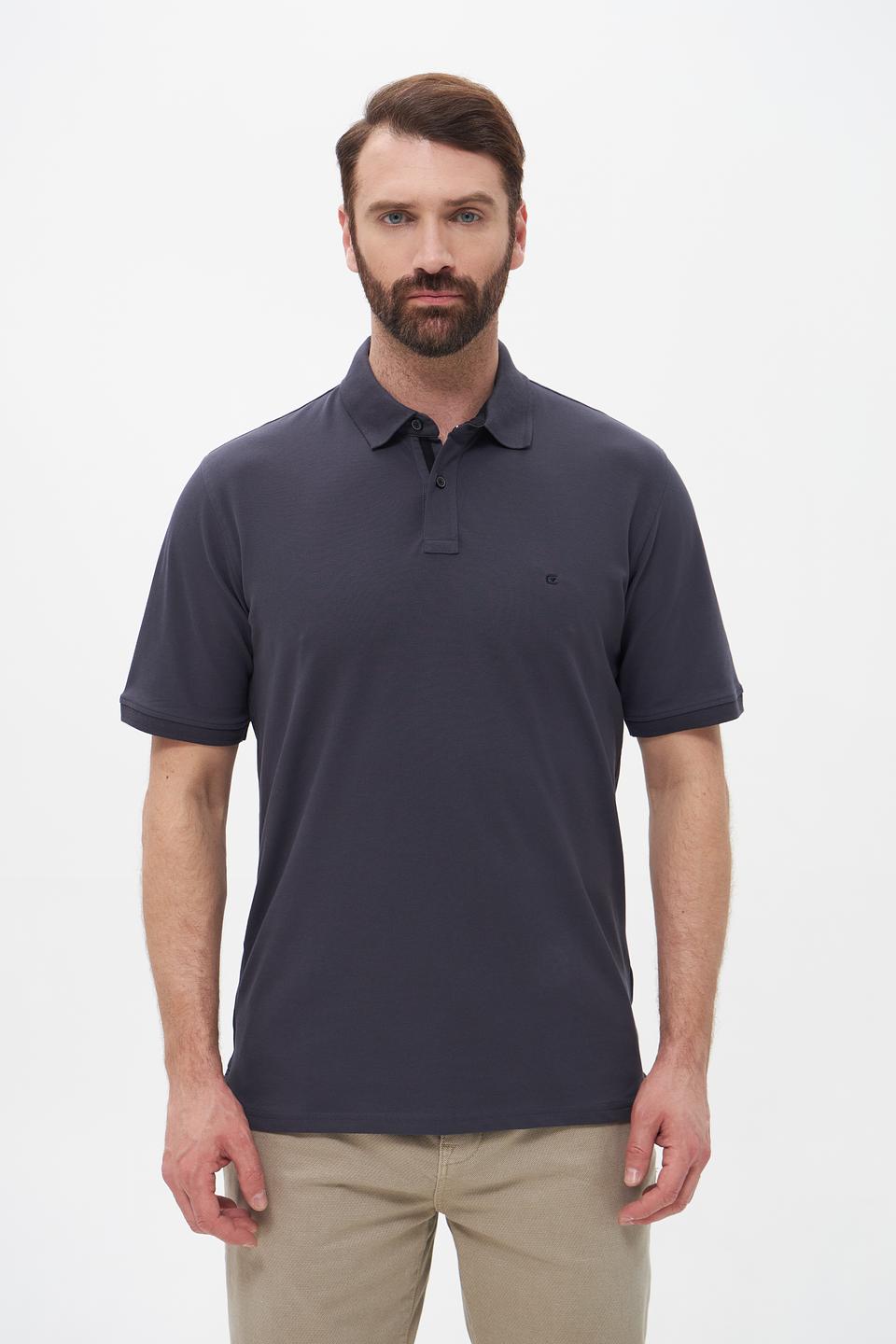 Поло Casa Moda men тёмно-синее