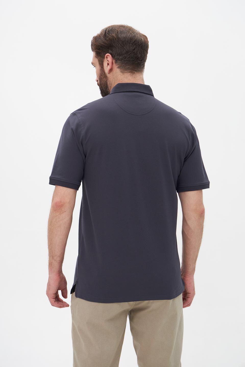 Поло Casa Moda men тёмно-синее