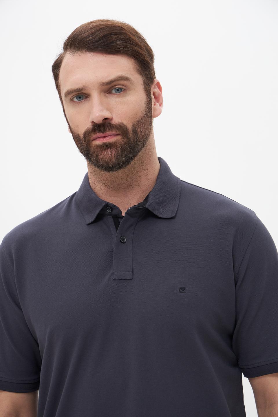 Поло Casa Moda men тёмно-синее