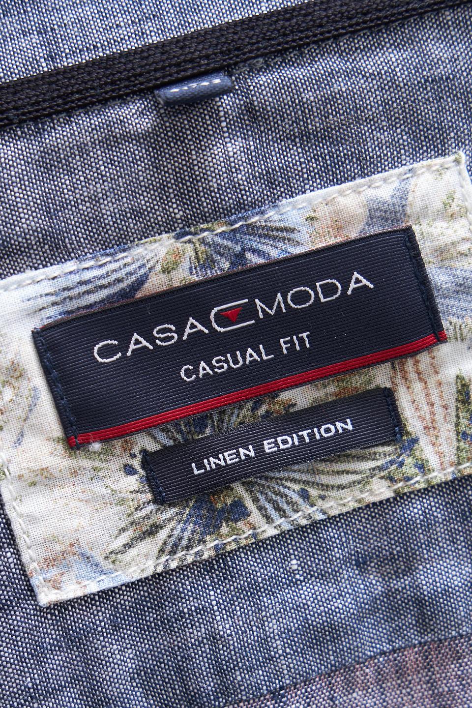 Рубашка Casa Moda мужская синяя в клетку
