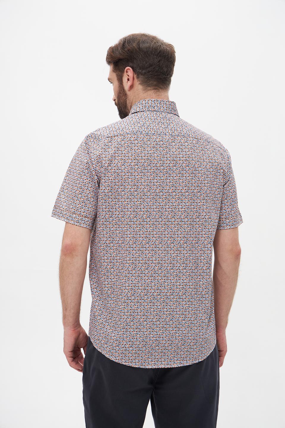 Рубашка кр-рукав Casa Moda в клетку