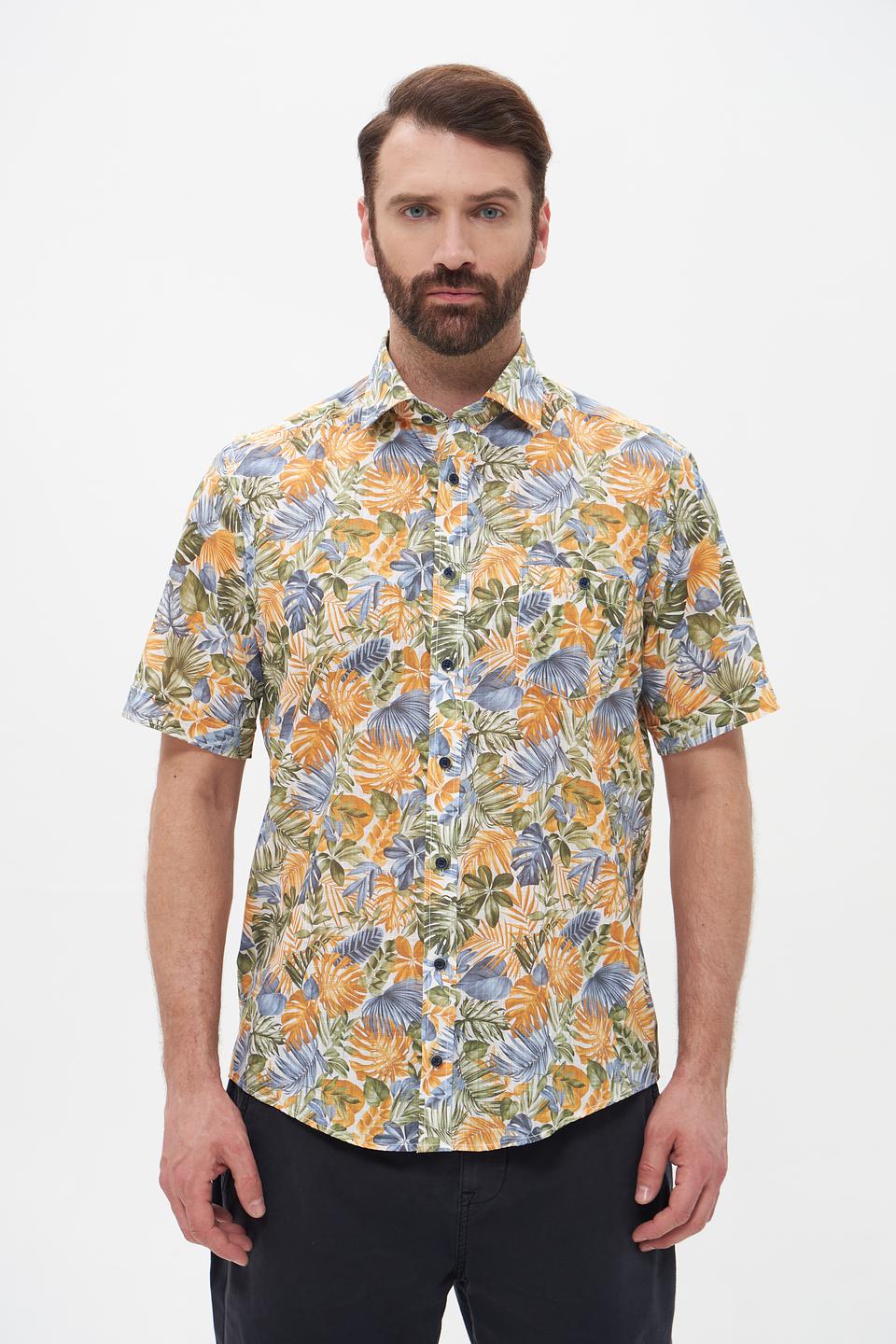 Рубашка кр Casa Moda с принтом