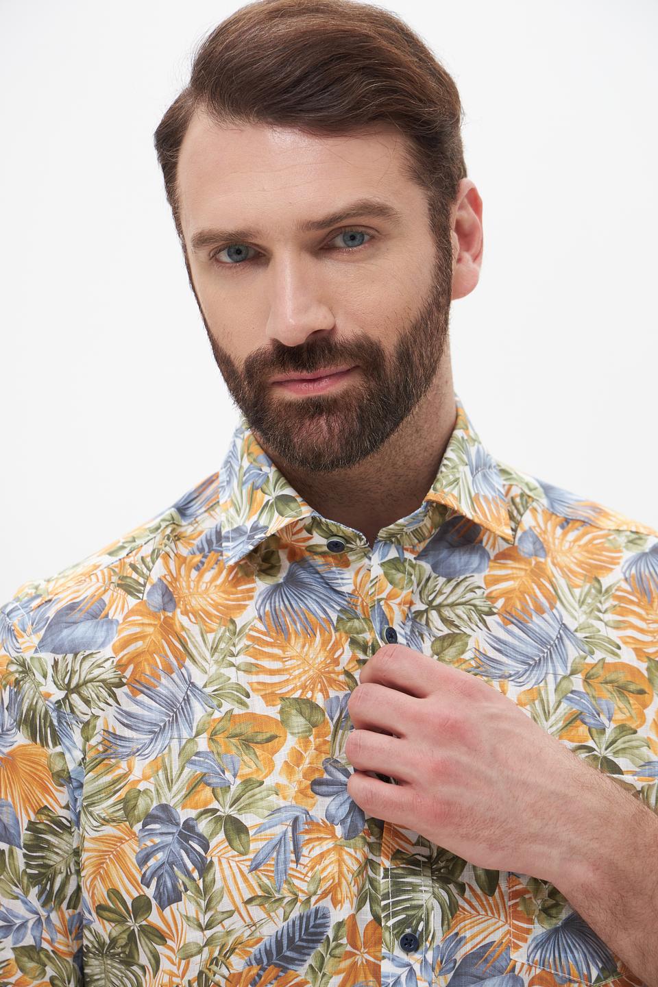 Рубашка кр Casa Moda с принтом