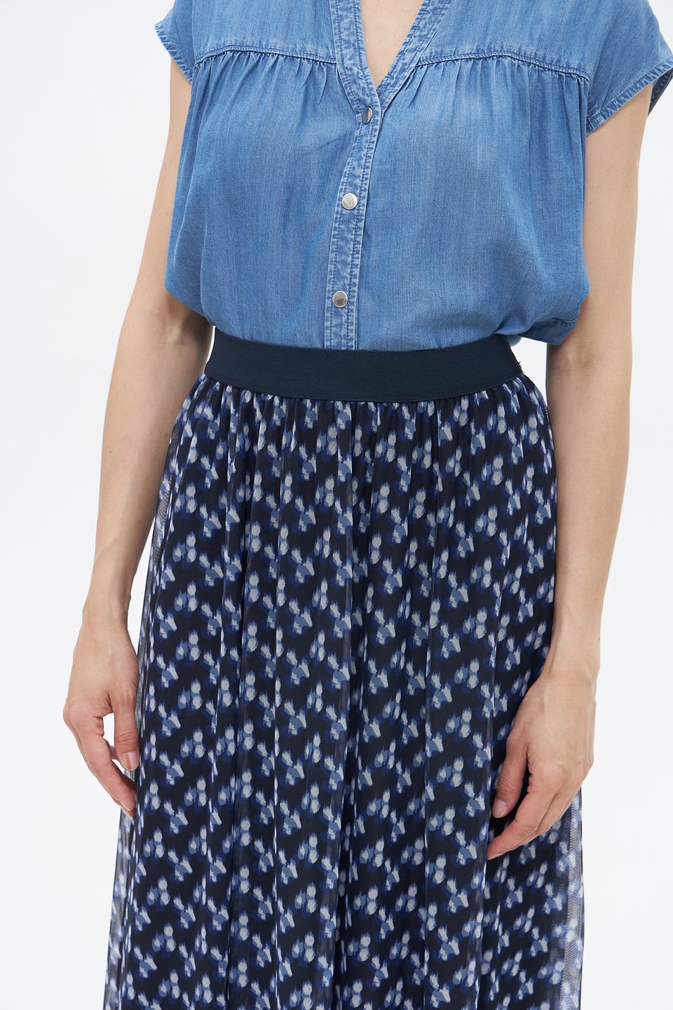 Юбка More and More с цветочным принтом