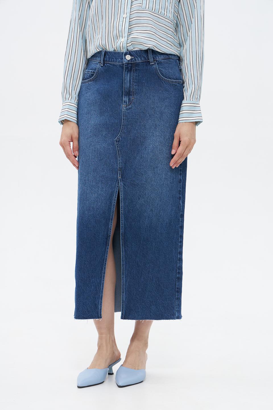 Юбка Angels джинсовая миди