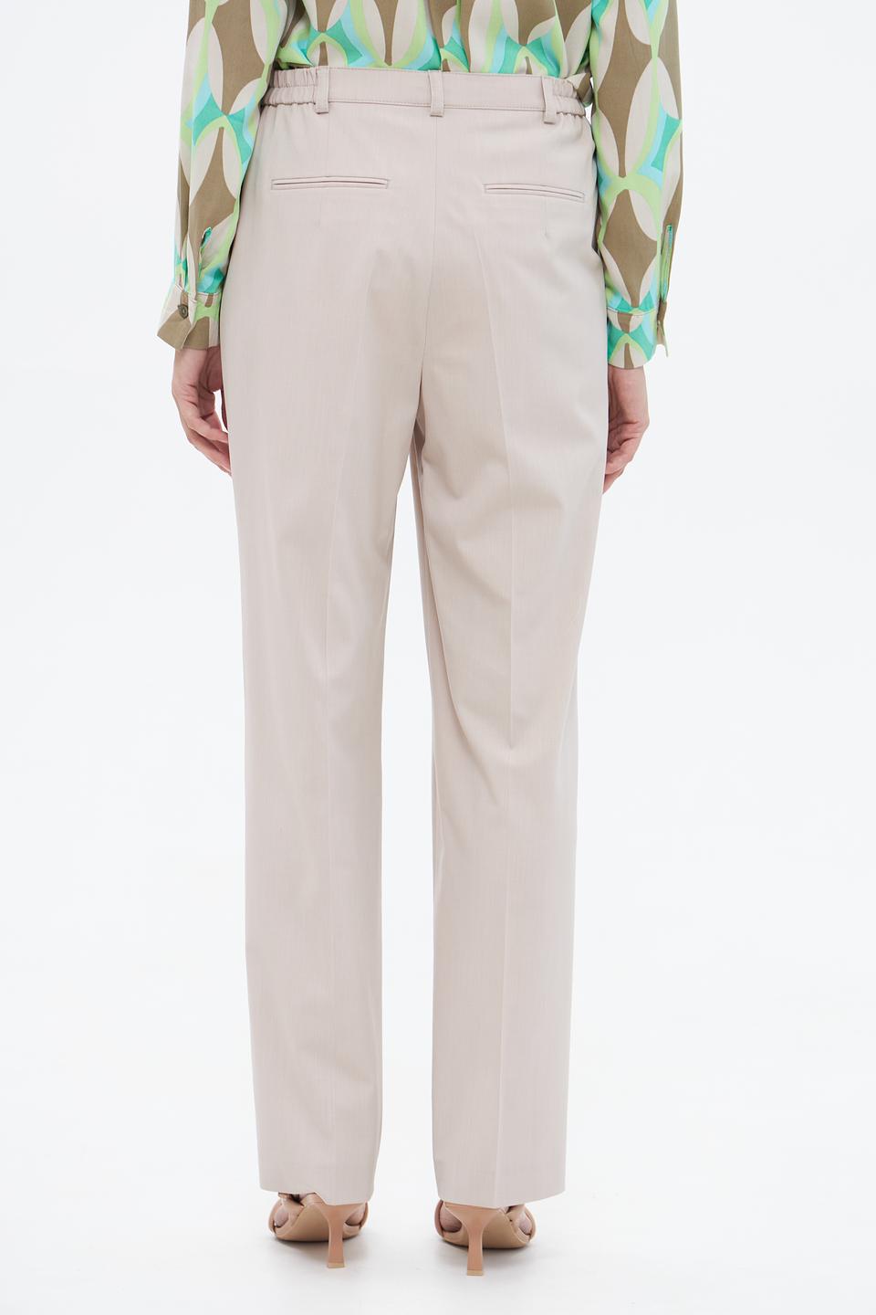 Брюки Gardeur прямого кроя бежевые