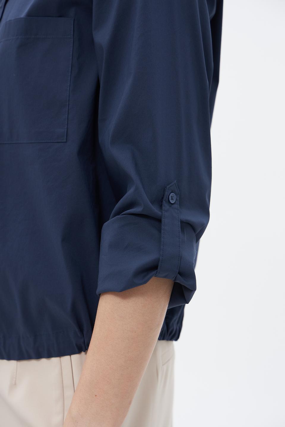 Блузка Gerry Weber с завязками синяя