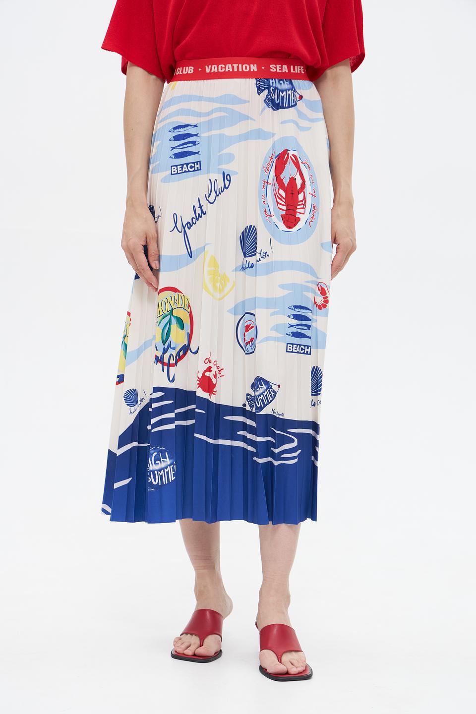Юбка Miss Lagotte с принтом