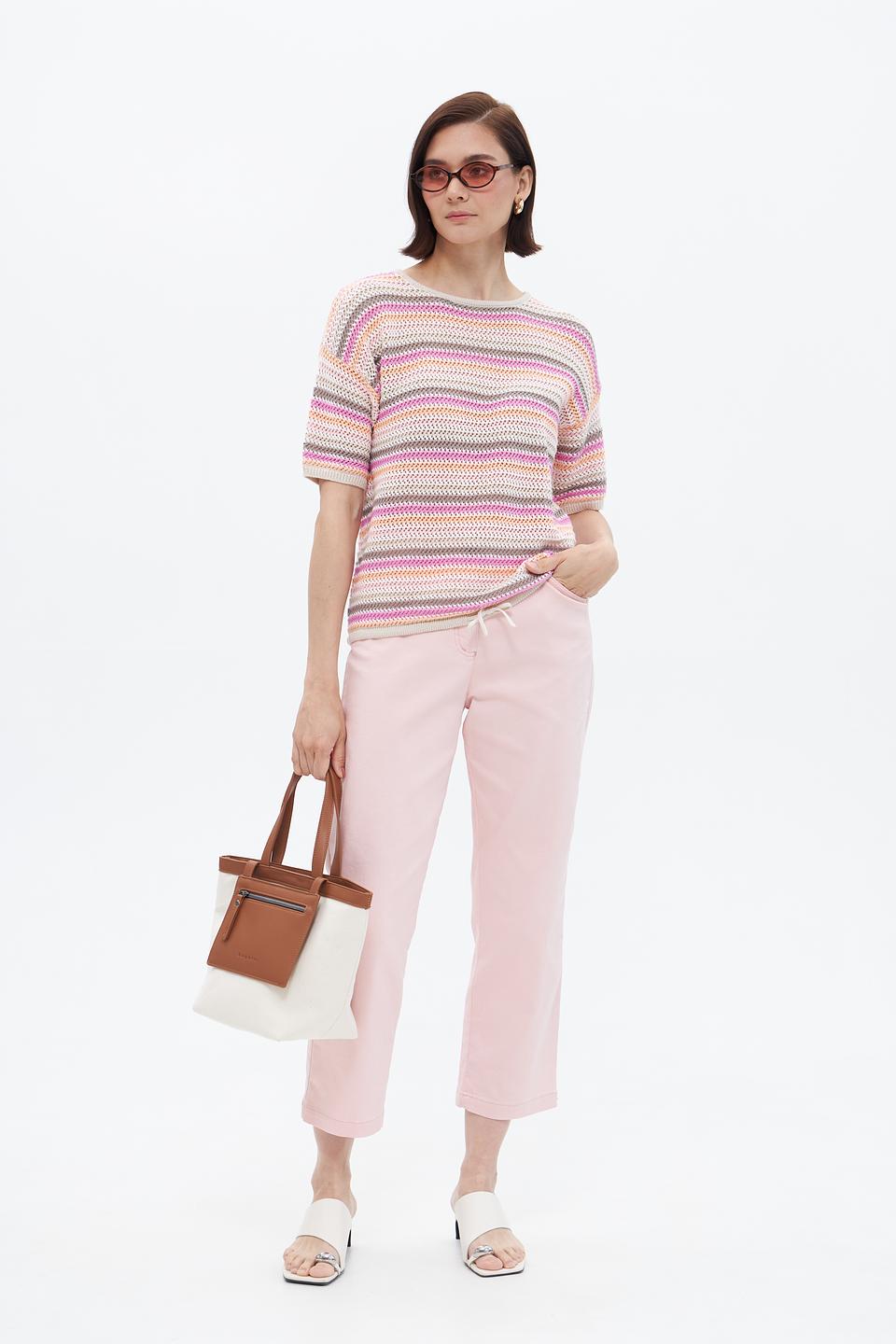 Джинсы Bianca розовые