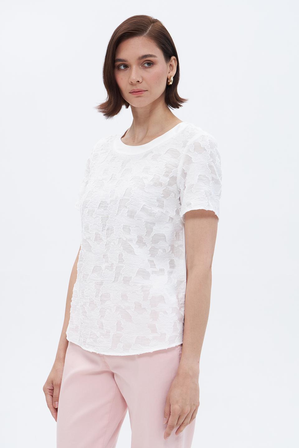 Блузка Bianca с цветочным принтом