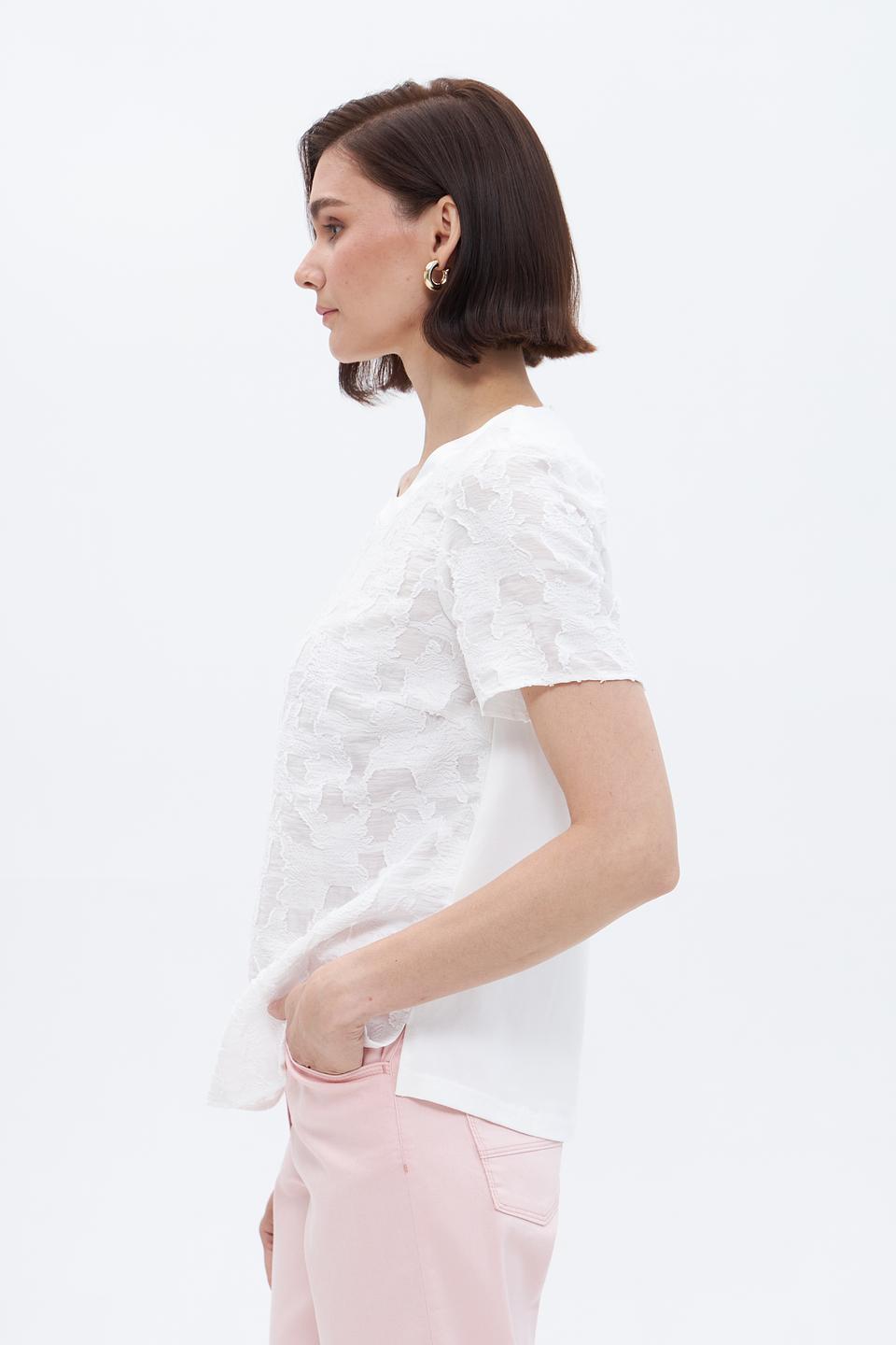 Блузка Bianca с цветочным принтом