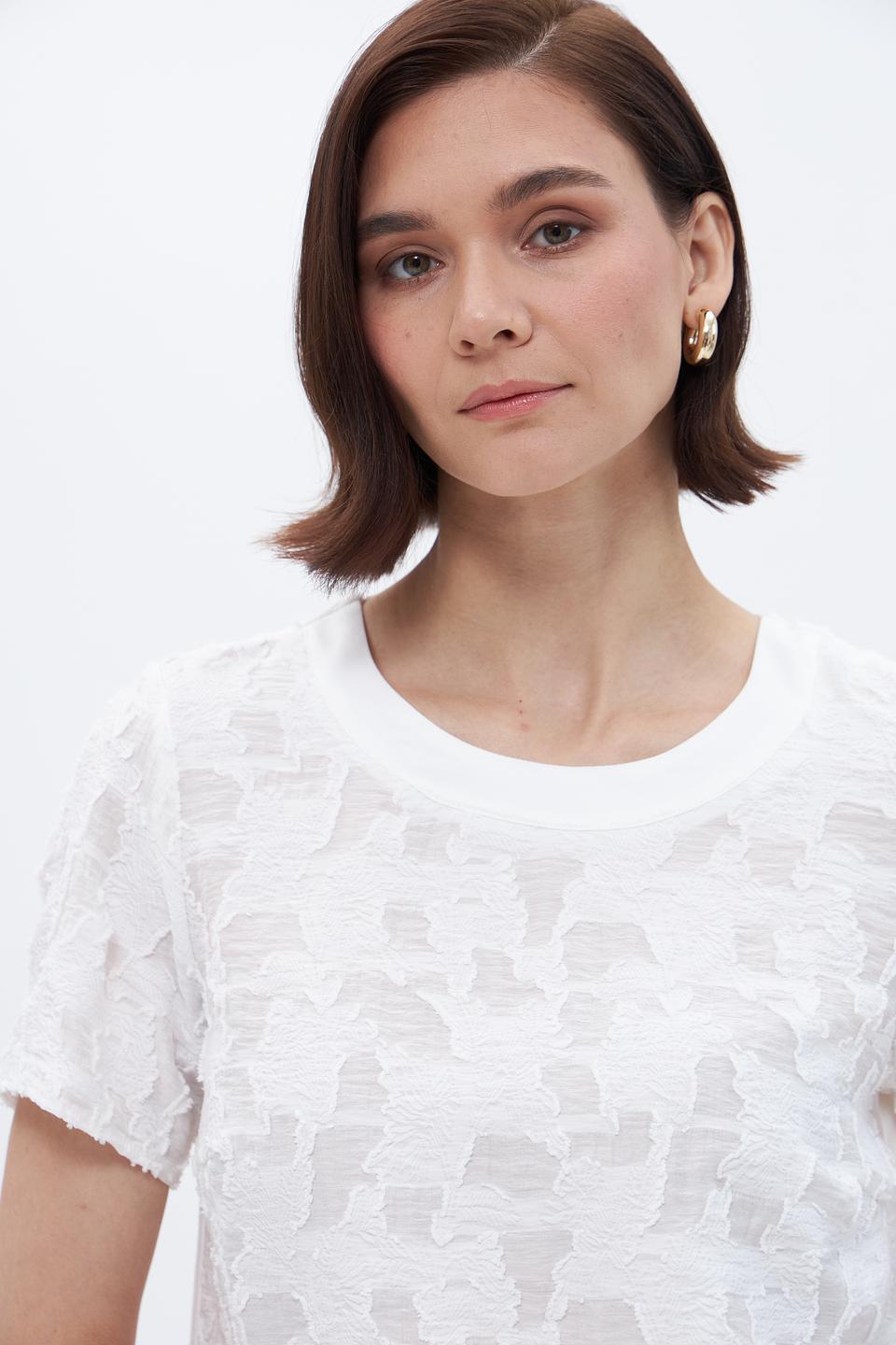 Блузка Bianca с цветочным принтом