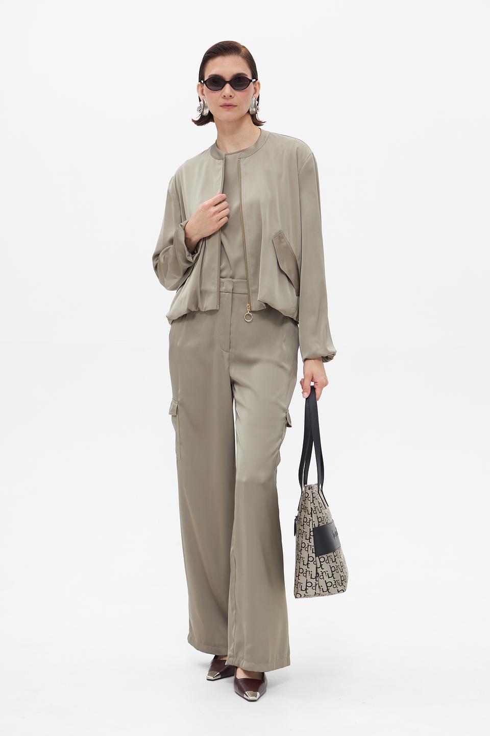 Брюки кюлоты Betty Barclay хаки