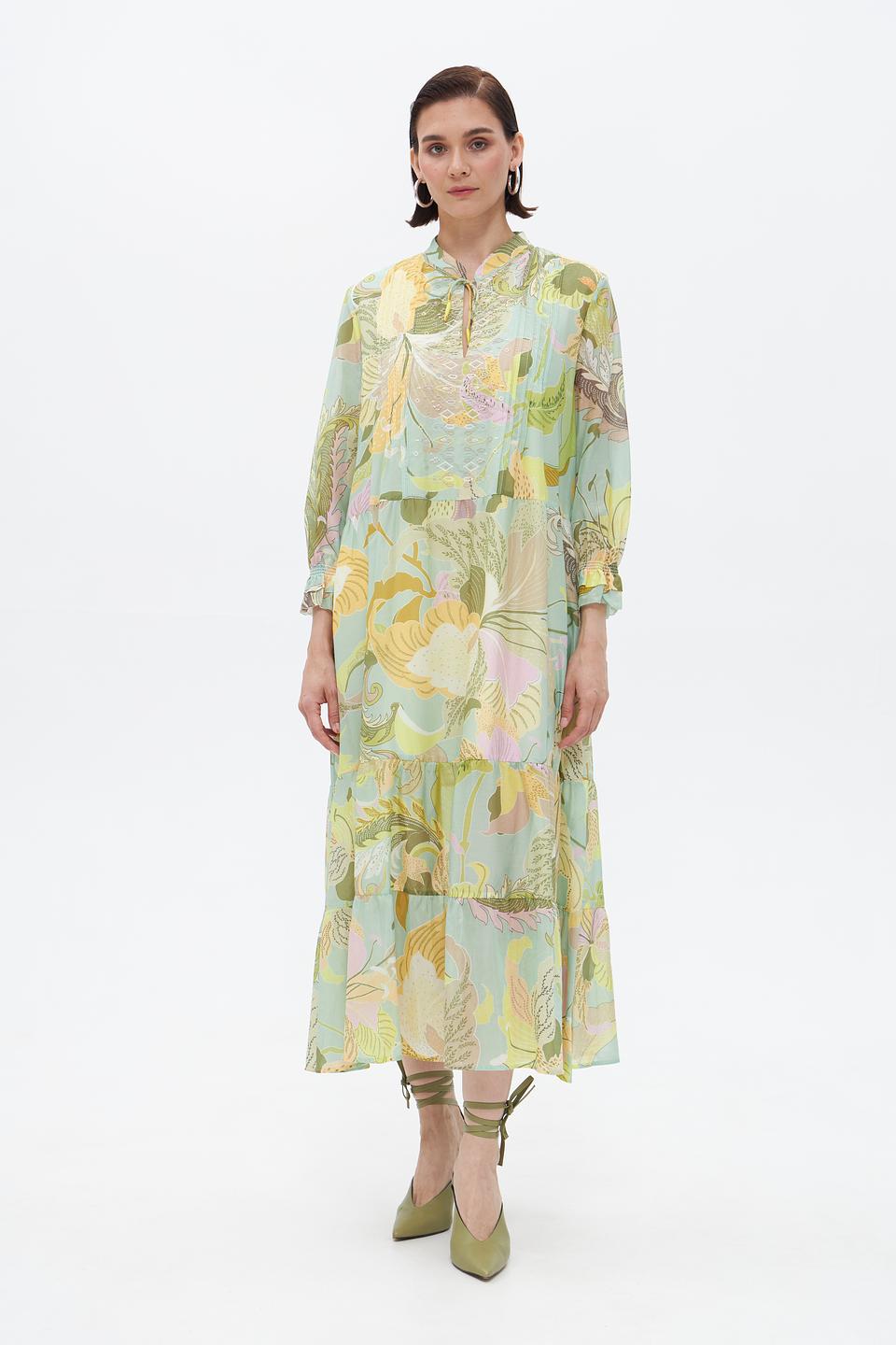Платье Marc Cain с цветочным принтом