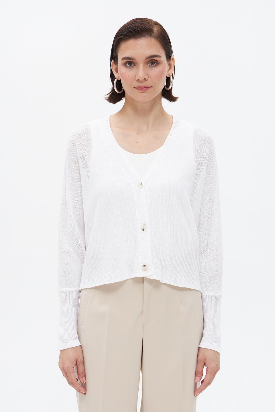 Жакет Oui женский белый