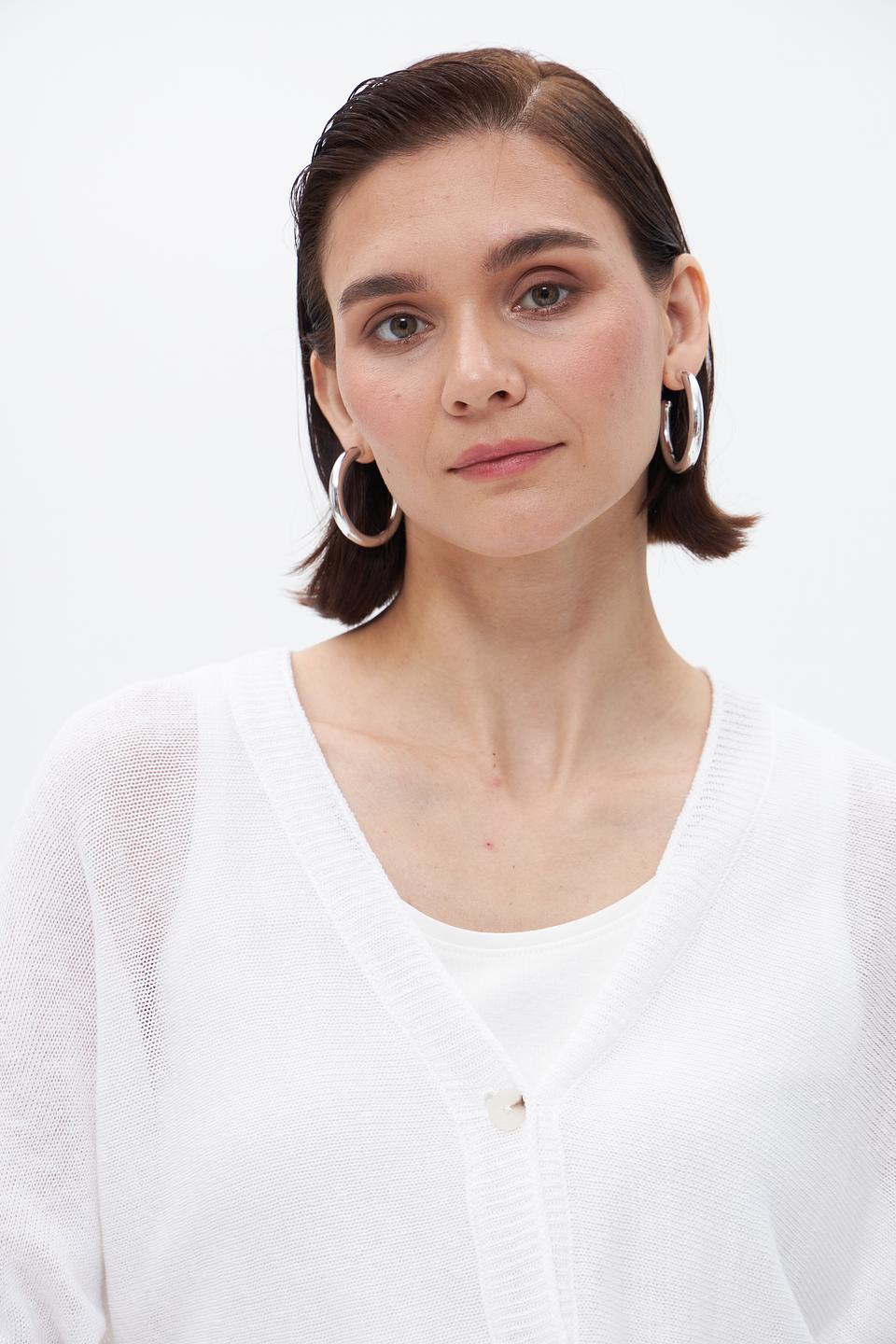 Жакет Oui женский белый