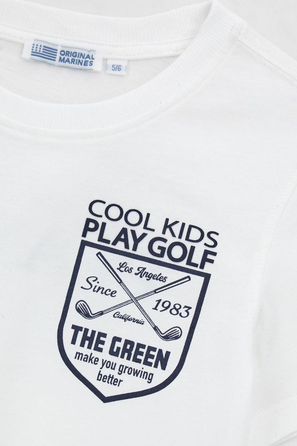 Футболка Original Marines белая с принтом