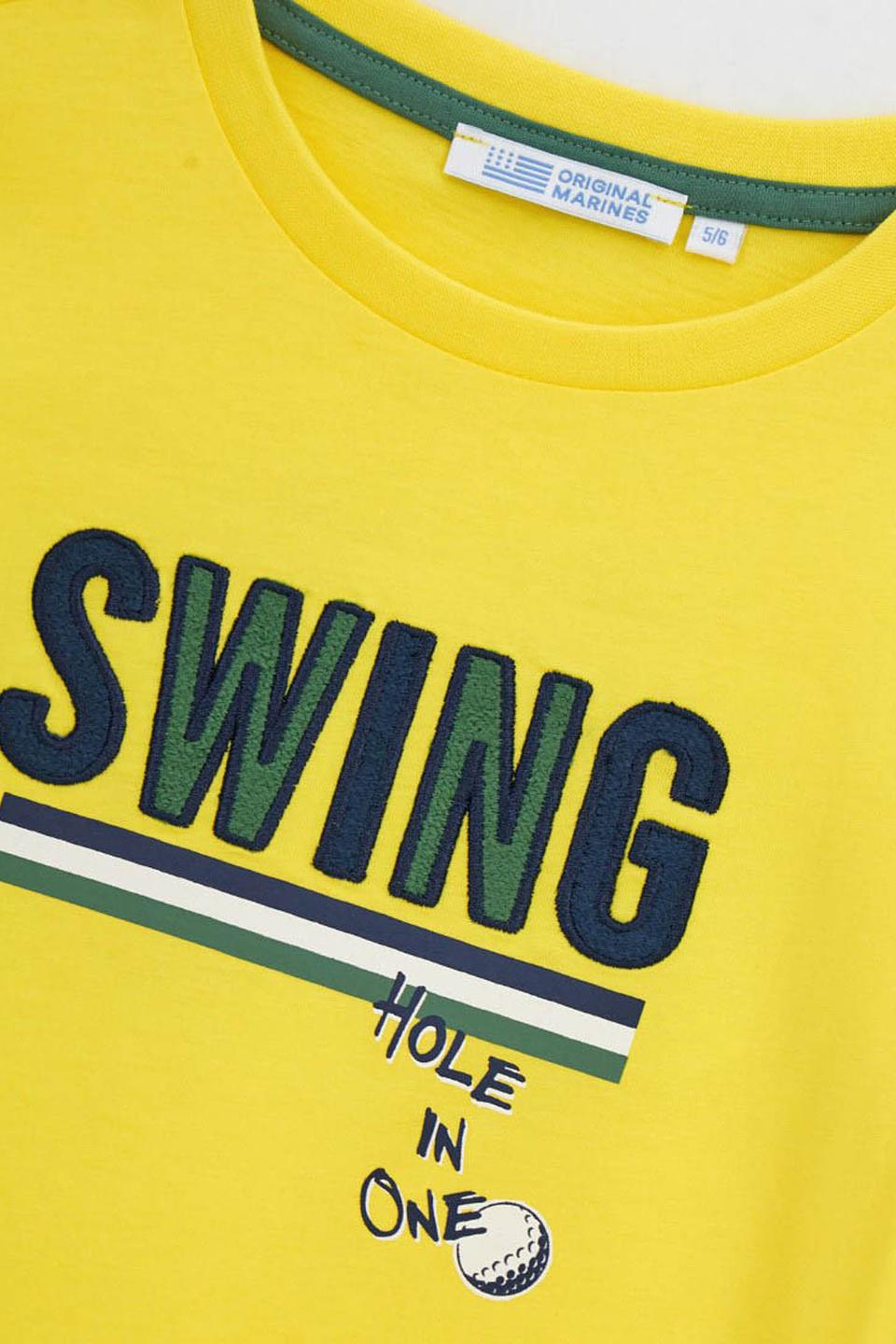 Футболка Original Marines жёлтая SWING