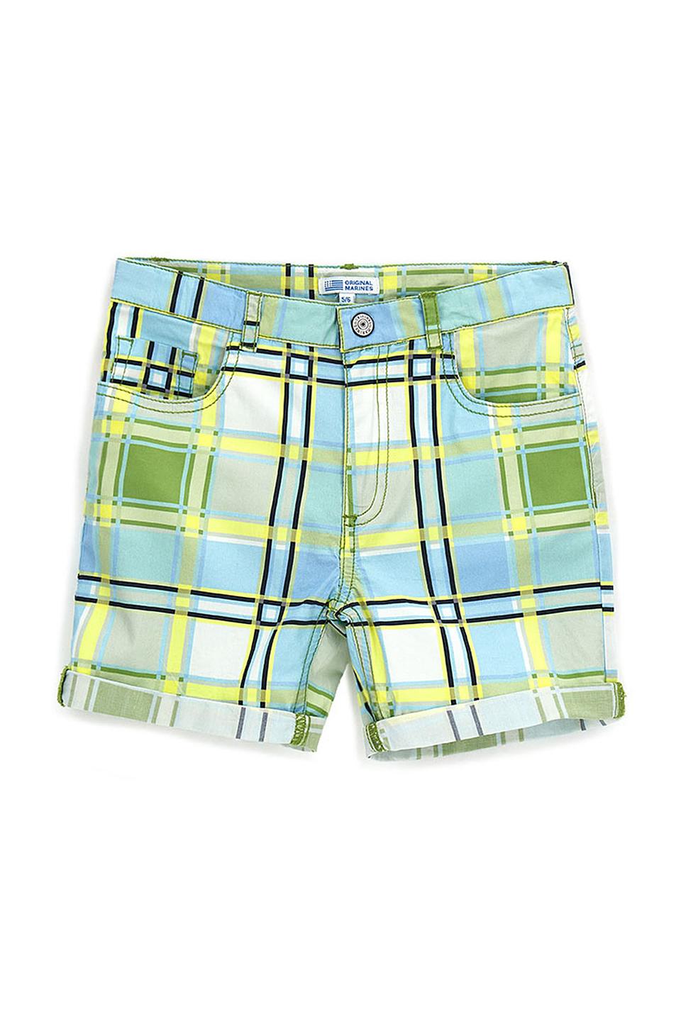 Брюки Original Marines в клетку голубой