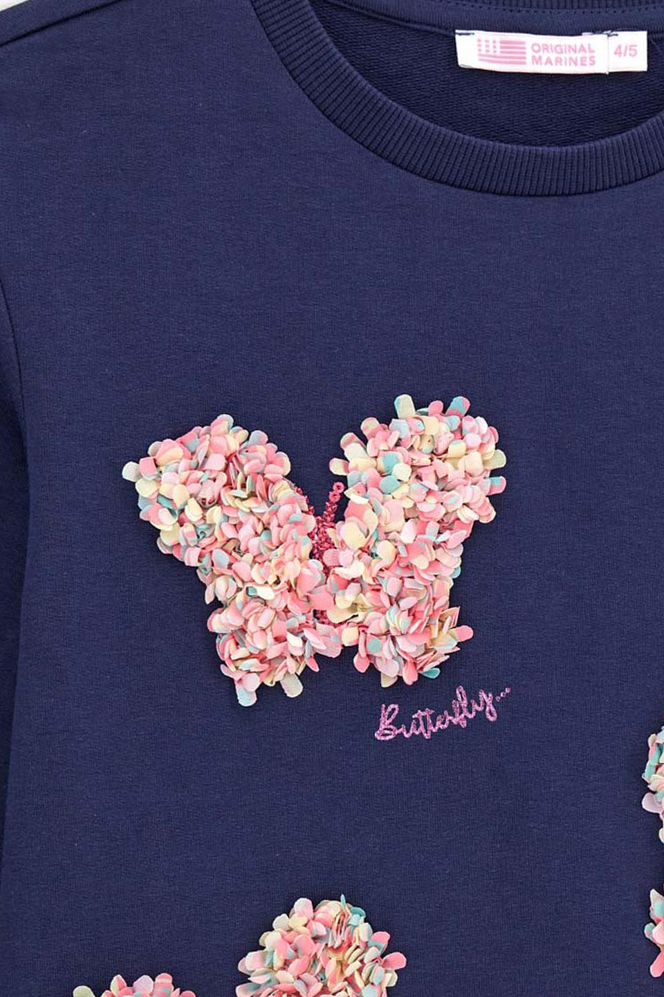 Свитшот Original Marines дев. с бабочками