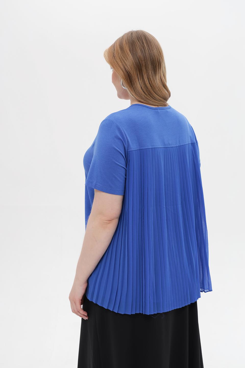 Блуза Samoon женская синяя