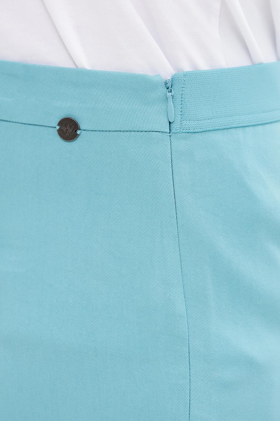 Брюки Lebek прямого кроя мятные