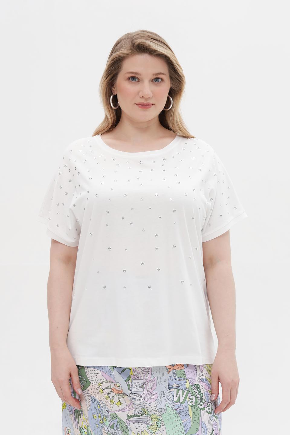 Футболка Via Appia с вышивкой