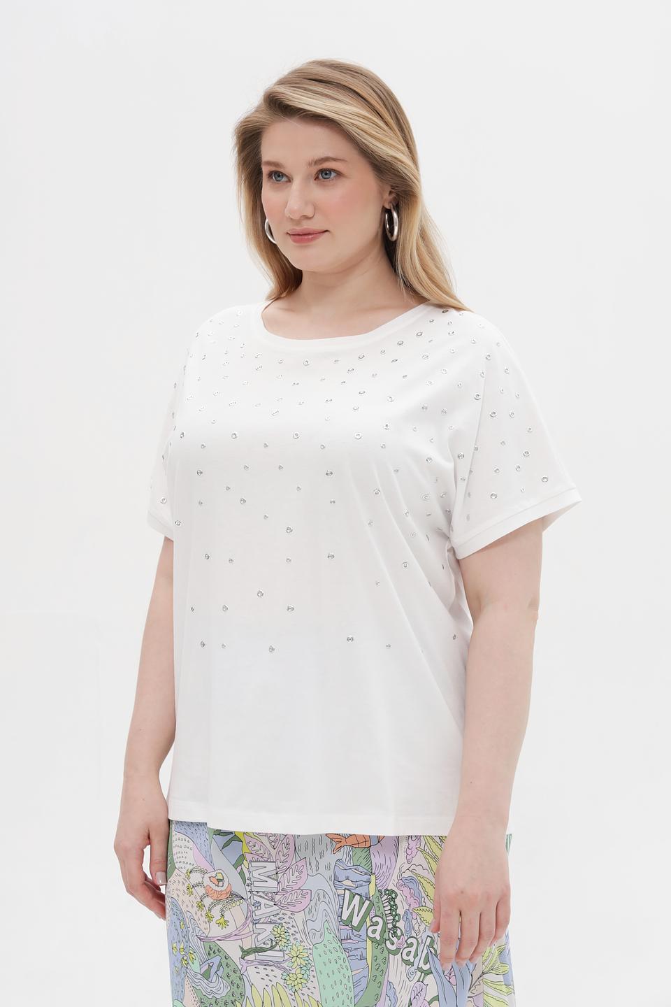 Футболка Via Appia с вышивкой