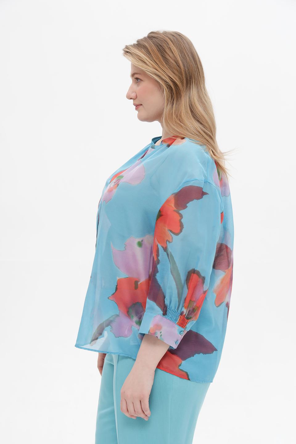 Блузка Luisa Cerano с цветочным принтом