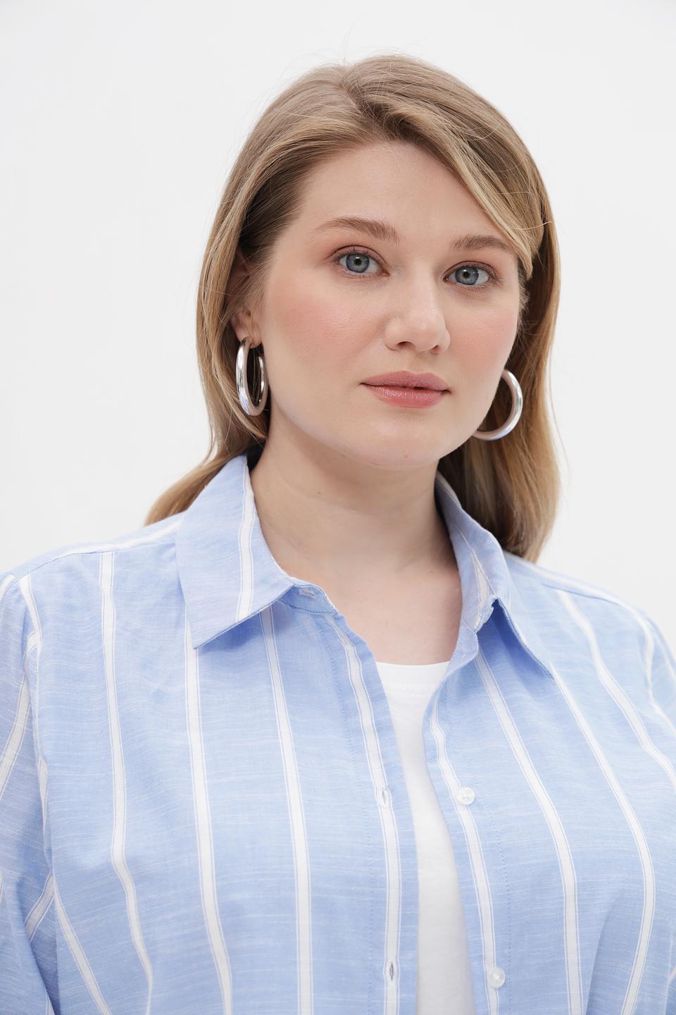 Блузка Frapp в полоску