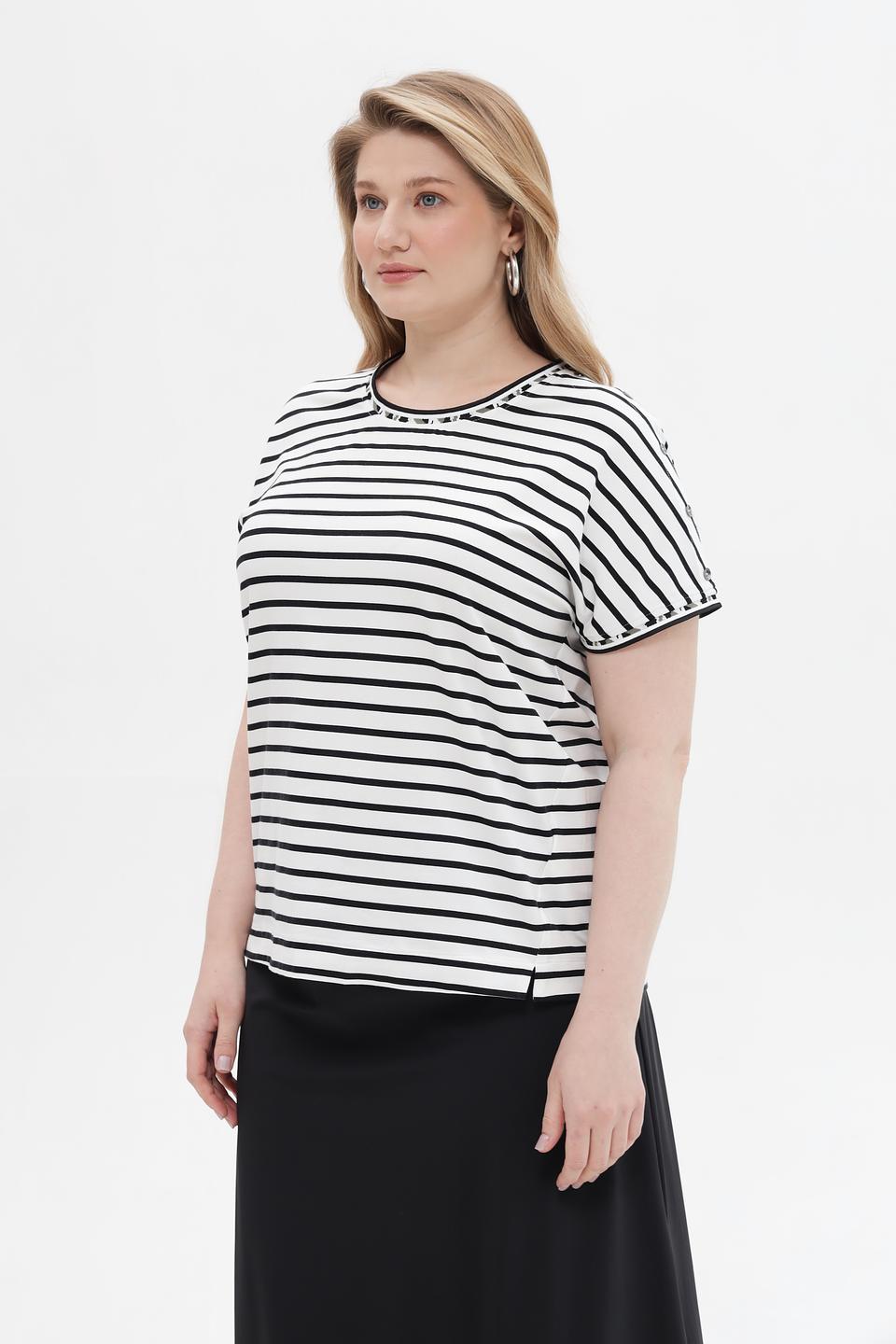 Футболка Frapp в полоску