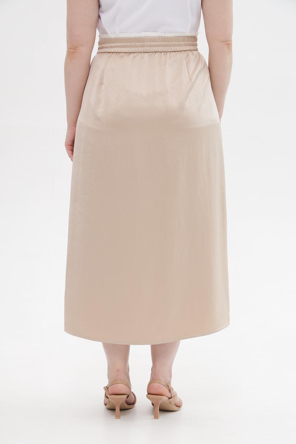 Юбка Marc Aurel бежевая