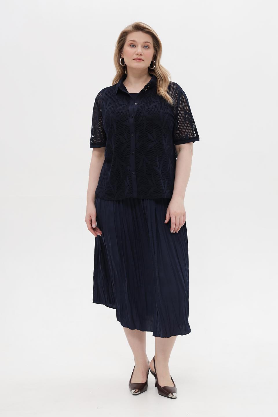 Блузка Frank Walder с вышивкой