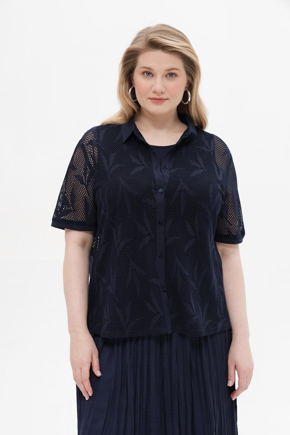 Блузка Frank Walder с вышивкой